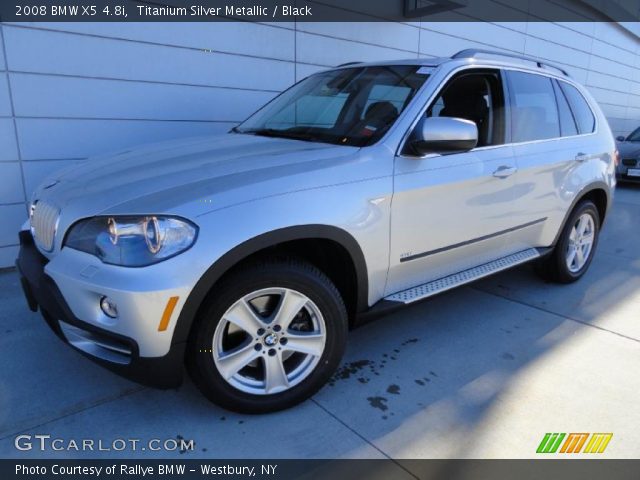 2008 BMW X5 4.8i in Titanium Silver Metallic