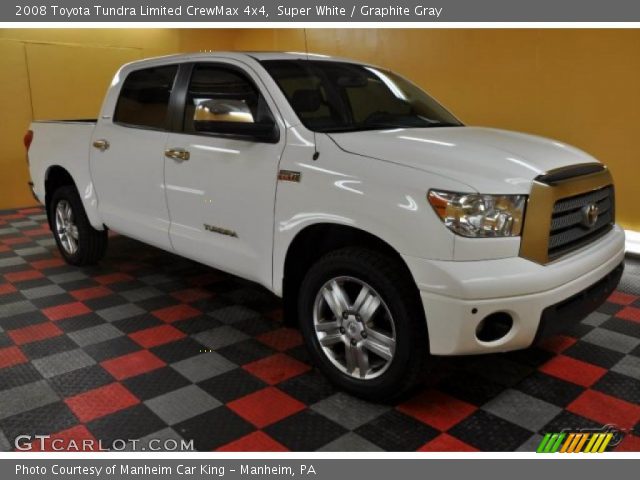 2008 Toyota Tundra Limited CrewMax 4x4 in Super White