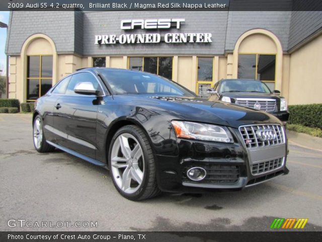 2009 Audi S5 4.2 quattro in Brilliant Black