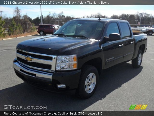 2011 Chevrolet Silverado 1500 LT Crew Cab in Black