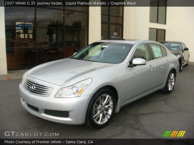 2007 Infiniti G 35 Journey Sedan in Liquid Platinum Metallic