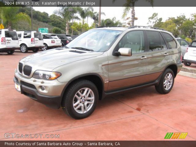2004 BMW X5 3.0i in Kalahari Beige Metallic