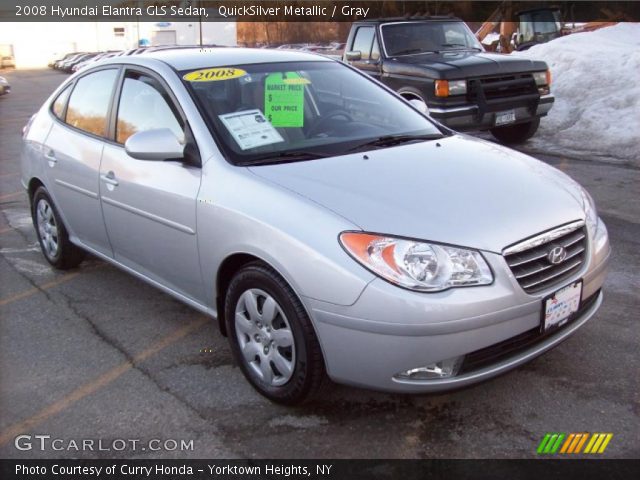 2008 Hyundai Elantra GLS Sedan in QuickSilver Metallic