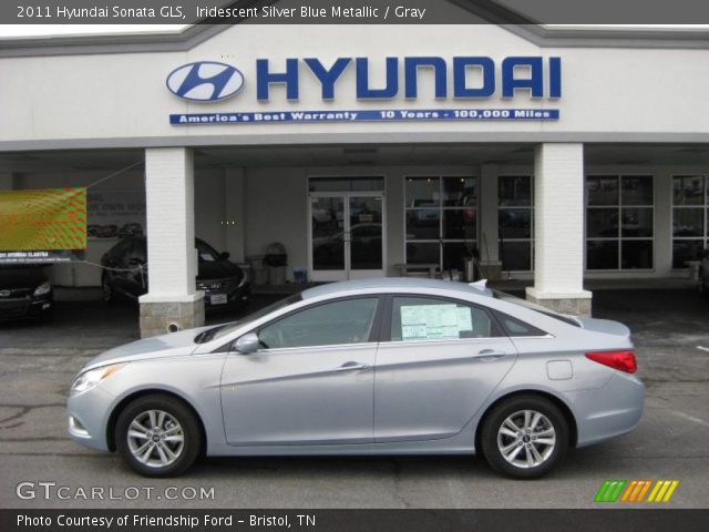 2011 Hyundai Sonata GLS in Iridescent Silver Blue Metallic