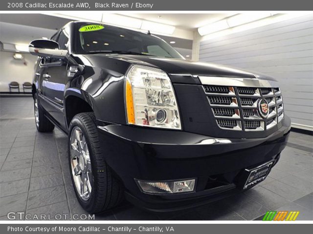 2008 Cadillac Escalade AWD in Black Raven
