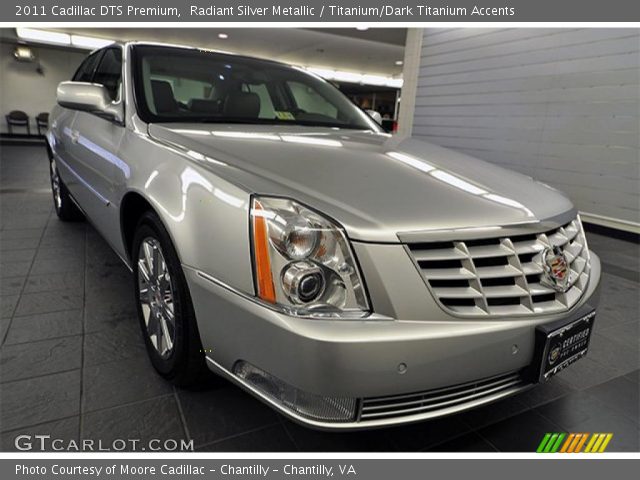 2011 Cadillac DTS Premium in Radiant Silver Metallic