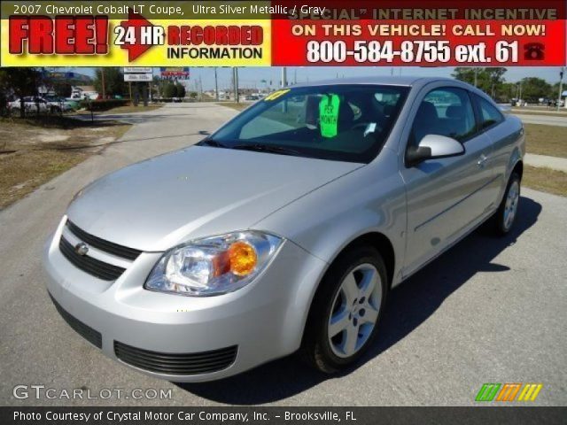 2007 Chevrolet Cobalt LT Coupe in Ultra Silver Metallic