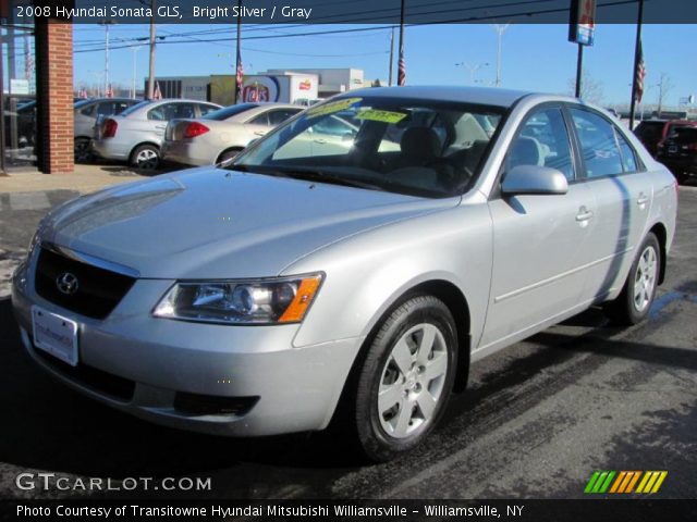 2008 Hyundai Sonata GLS in Bright Silver