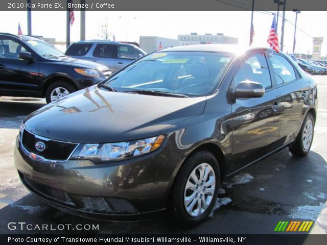 2010 Kia Forte EX in Bronze