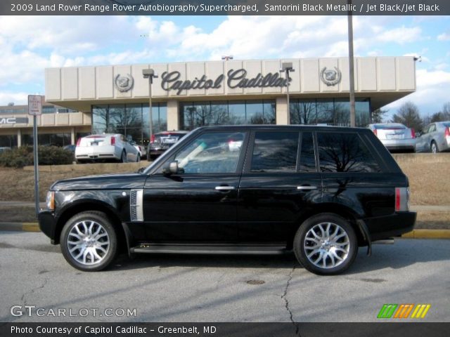 2009 Land Rover Range Rover Autobiography Supercharged in Santorini Black Metallic