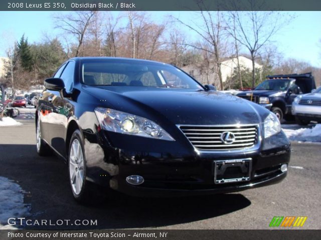 2008 Lexus ES 350 in Obsidian Black