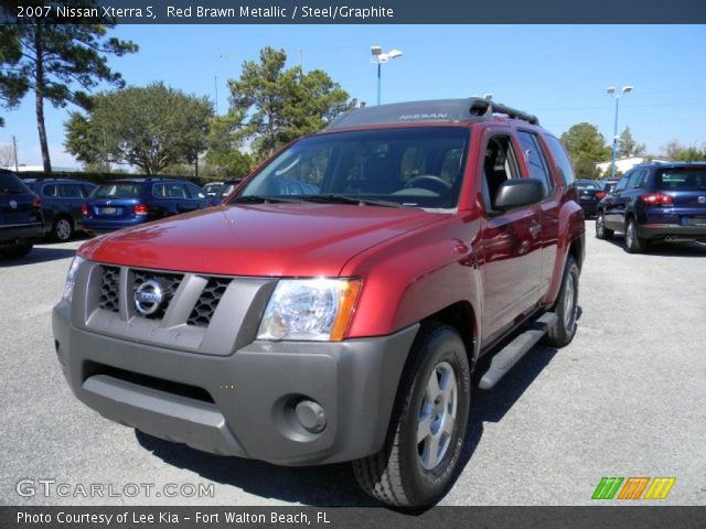 2007 Nissan Xterra S in Red Brawn Metallic