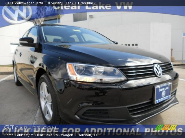 2011 Volkswagen Jetta TDI Sedan in Black