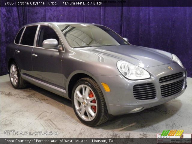 2005 Porsche Cayenne Turbo in Titanium Metallic