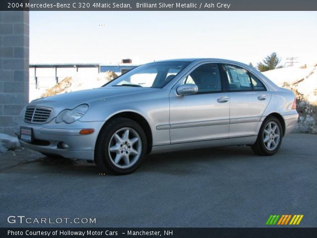 2004 Mercedes-Benz C 320 4Matic Sedan in Brilliant Silver Metallic