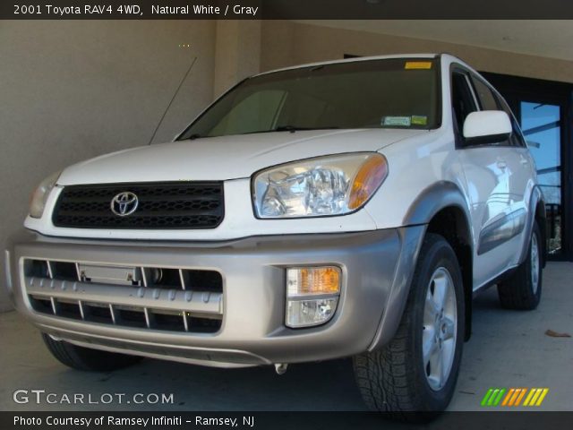 2001 Toyota RAV4 4WD in Natural White