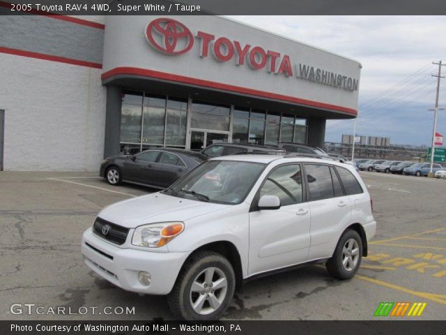 2005 Toyota RAV4 4WD in Super White