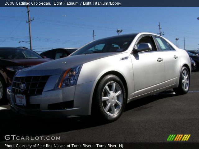 2008 Cadillac CTS Sedan in Light Platinum