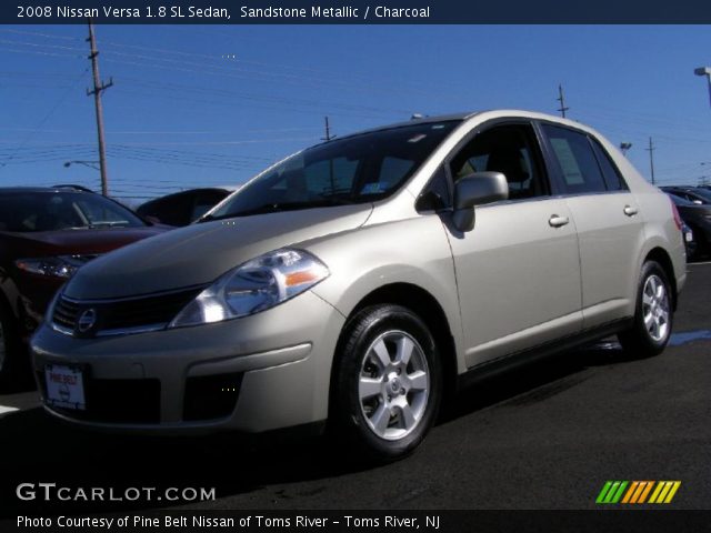 2008 Nissan Versa 1.8 SL Sedan in Sandstone Metallic