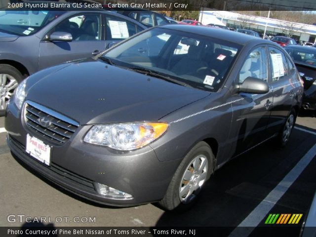 2008 Hyundai Elantra GLS Sedan in Carbon Gray Metallic