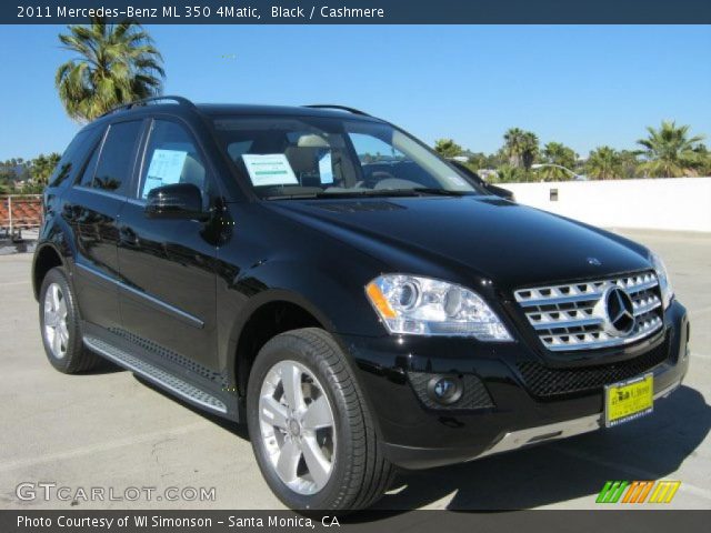 2011 Mercedes-Benz ML 350 4Matic in Black