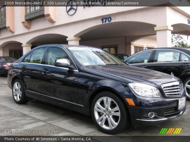 2008 Mercedes-Benz C 300 Luxury in Capri Blue Metallic