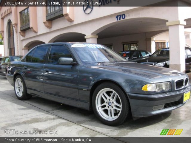 2001 BMW 7 Series 740i Sedan in Stratus Metallic