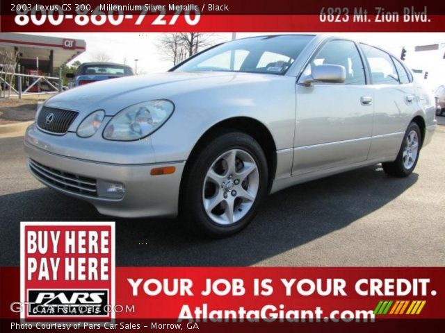 2003 Lexus GS 300 in Millennium Silver Metallic
