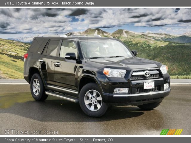 2011 Toyota 4Runner SR5 4x4 in Black
