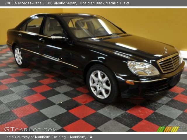 2005 Mercedes-Benz S 500 4Matic Sedan in Obsidian Black Metallic