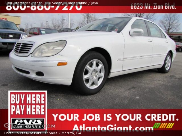 2000 Mercedes-Benz S 430 Sedan in Glacier White