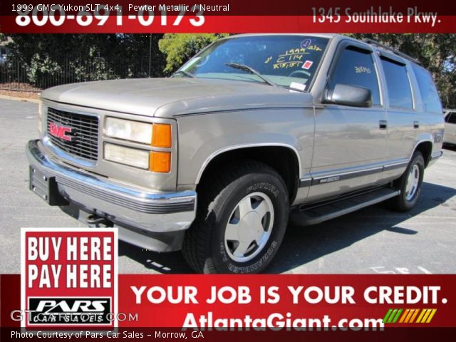 1999 GMC Yukon SLT 4x4 in Pewter Metallic