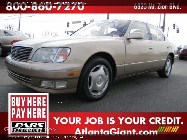1999 Lexus LS 400 in Mystic Gold Metallic