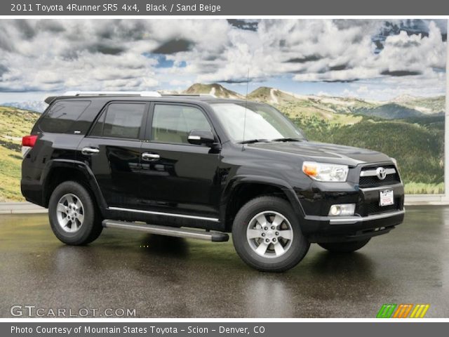 2011 Toyota 4Runner SR5 4x4 in Black