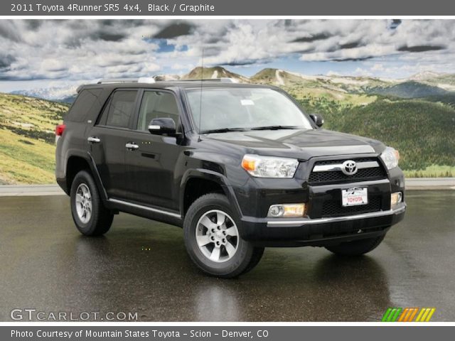 2011 Toyota 4Runner SR5 4x4 in Black
