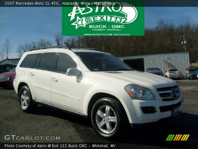 2007 Mercedes-Benz GL 450 in Alabaster White