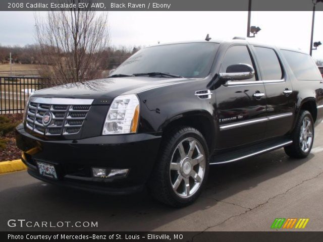 2008 Cadillac Escalade ESV AWD in Black Raven