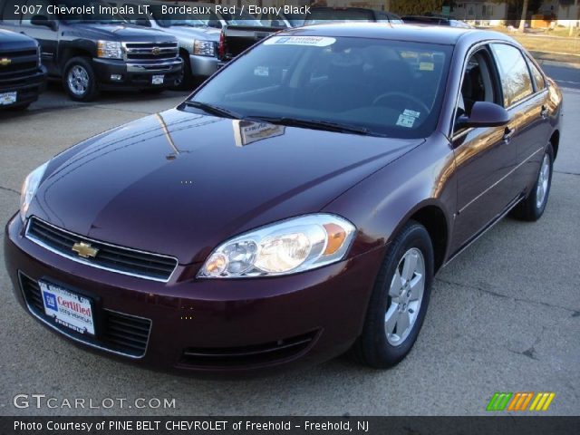 2007 Chevrolet Impala LT in Bordeaux Red
