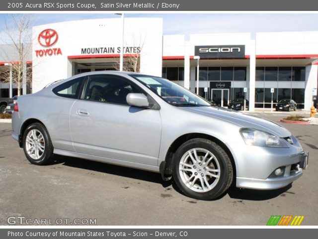 2005 Acura RSX Sports Coupe in Satin Silver Metallic