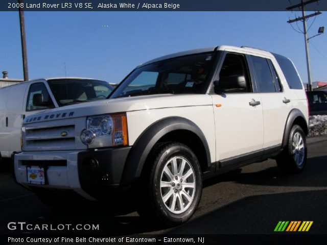 2008 Land Rover LR3 V8 SE in Alaska White