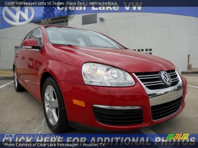 2008 Volkswagen Jetta SE Sedan in Salsa Red