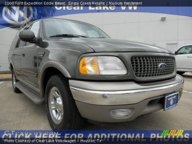 2000 Ford Expedition Eddie Bauer in Estate Green Metallic