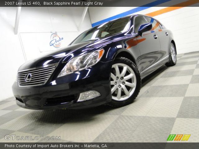 2007 Lexus LS 460 in Black Sapphire Pearl