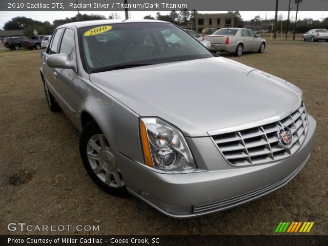 2010 Cadillac DTS  in Radiant Silver