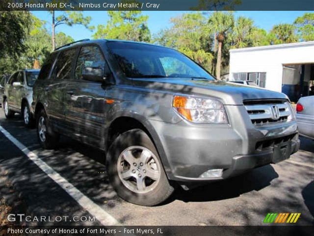 2008 Honda Pilot EX-L in Nimbus Gray Metallic
