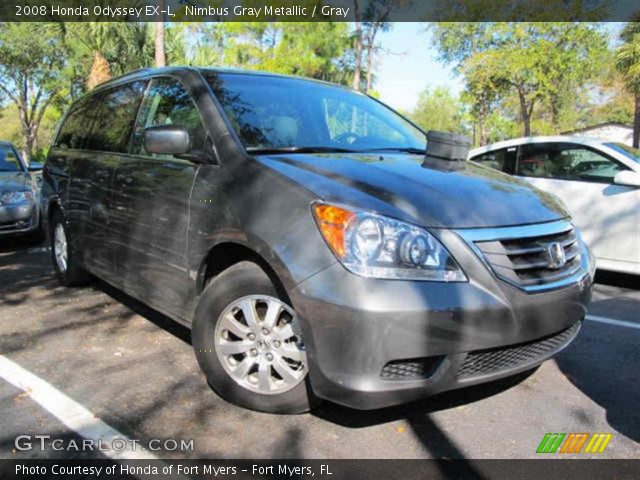 2008 Honda Odyssey EX-L in Nimbus Gray Metallic