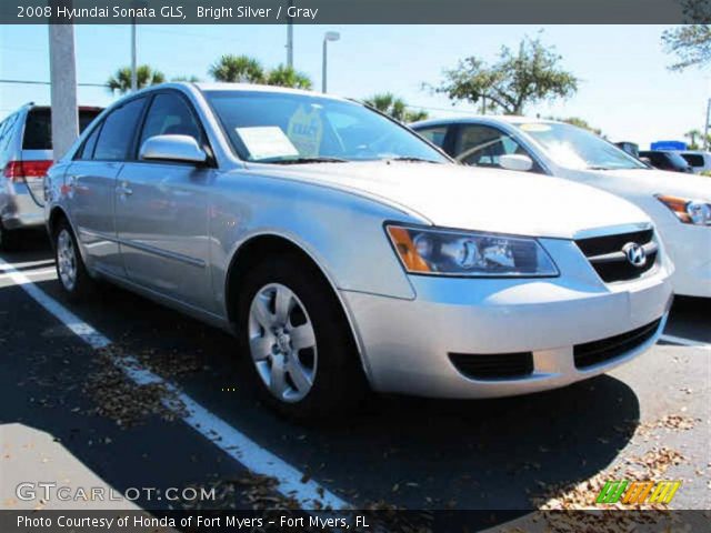 2008 Hyundai Sonata GLS in Bright Silver