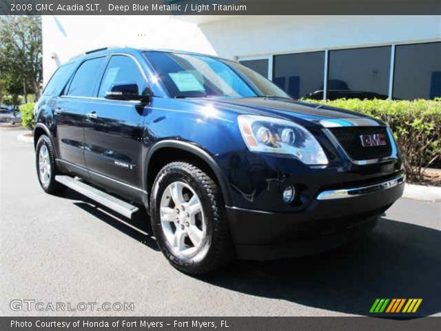 2008 GMC Acadia SLT in Deep Blue Metallic