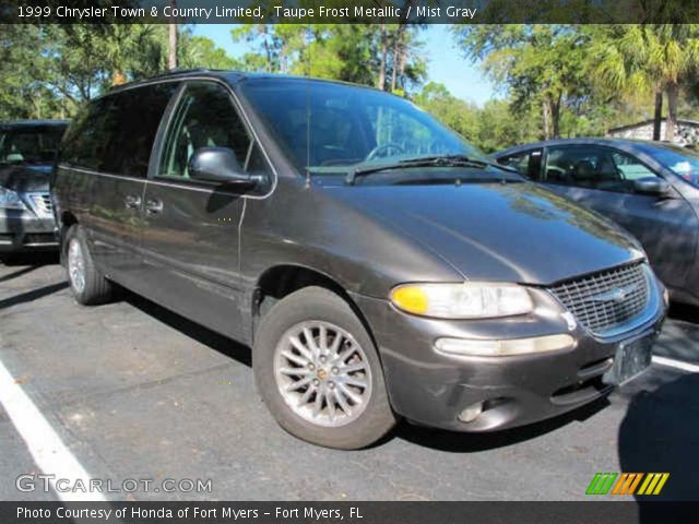 1999 Chrysler Town & Country Limited in Taupe Frost Metallic