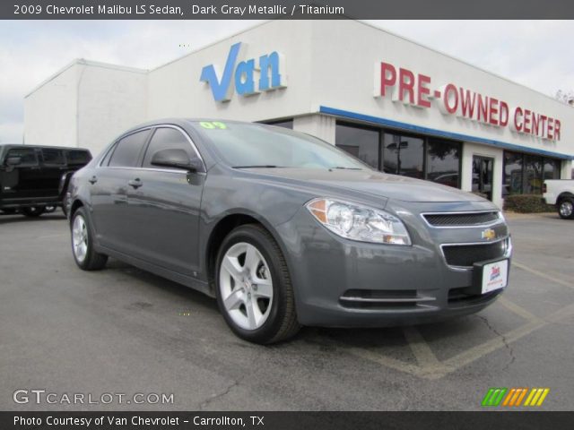 2009 Chevrolet Malibu LS Sedan in Dark Gray Metallic